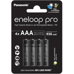 Акумулаторни батерии Panasonic Eneloop Pro AAA 930 mAh - 1.2V