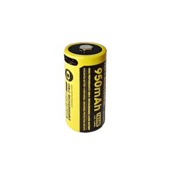 Акумулаторна батерия CR123A Nitecore 16340 RCR123A 950 mAh USB Type - C