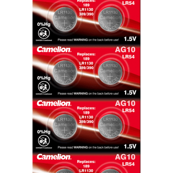 Алкални батерии AG10 Camelion - LR1130 - 389 - 189