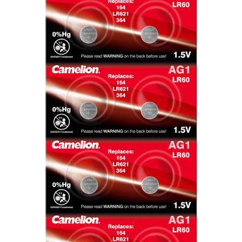 Алкални батерии AG1 Camelion - LR621 - 364 - 164