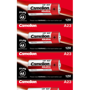 Алкални батерии MN21 Camelion А23 - LR23A - 12V - 5 броя