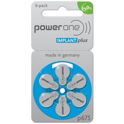 Батерии за кохлеарни импланти 675 Impalnt Pro+ PowerOne