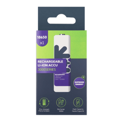 Литиево-йонна батерия 18650 Uniross 18650 - 2200 mAh - 6.6A