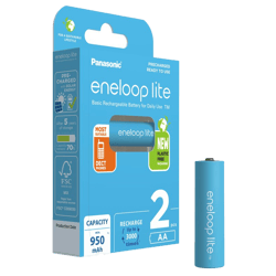 Акумулаторни батерии АА Eneloop Lite - 950 mAh - 1.2V