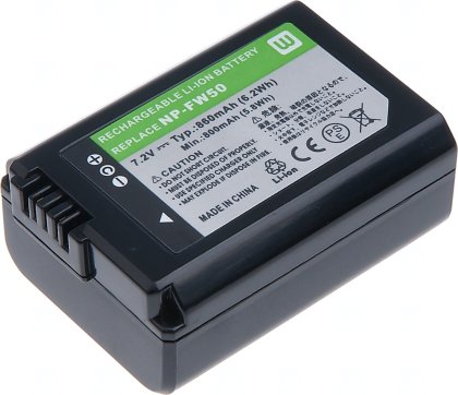 Батерия за фотоапарат Sony NP-FW50, 1080mAh